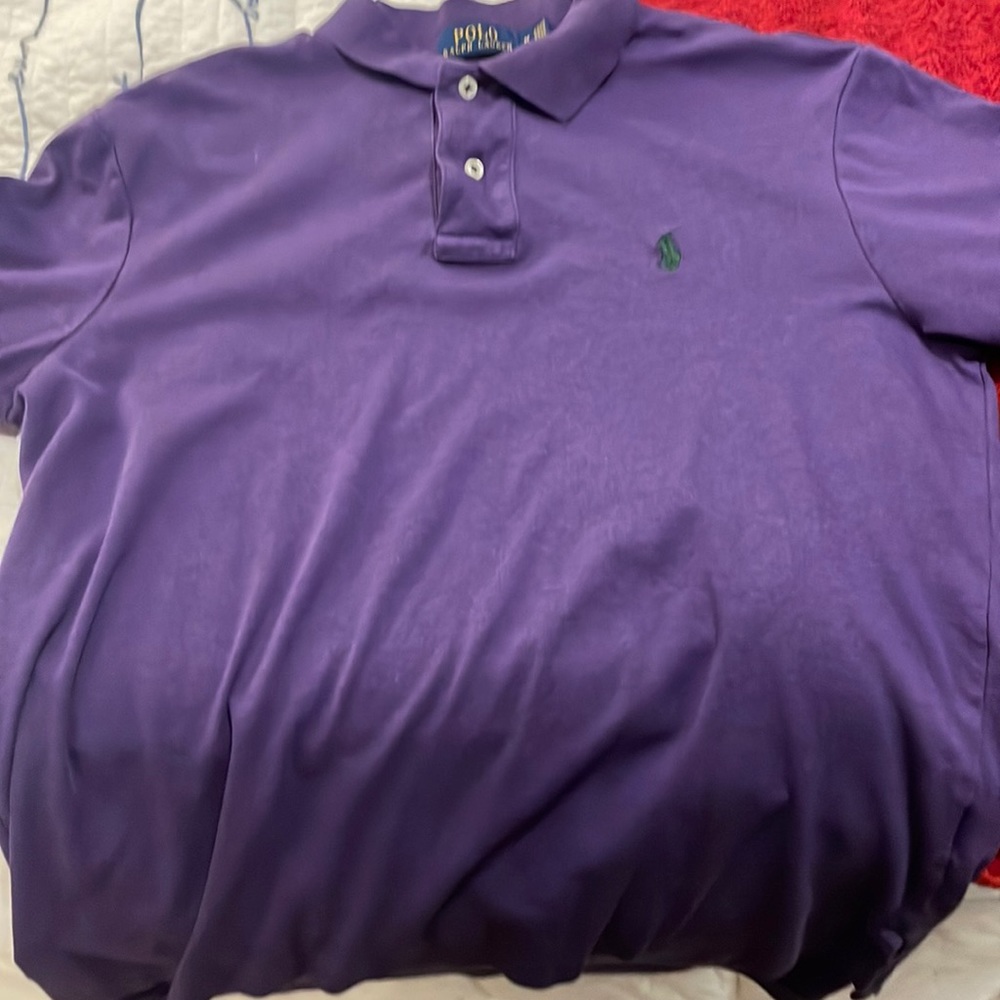 Purple polo Ralph Lauren